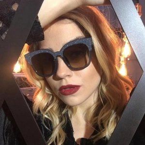 Jimmy Choo Sunglasses MAYEL/S VF 018V Clubmaster Grey Glittery Sunglasses